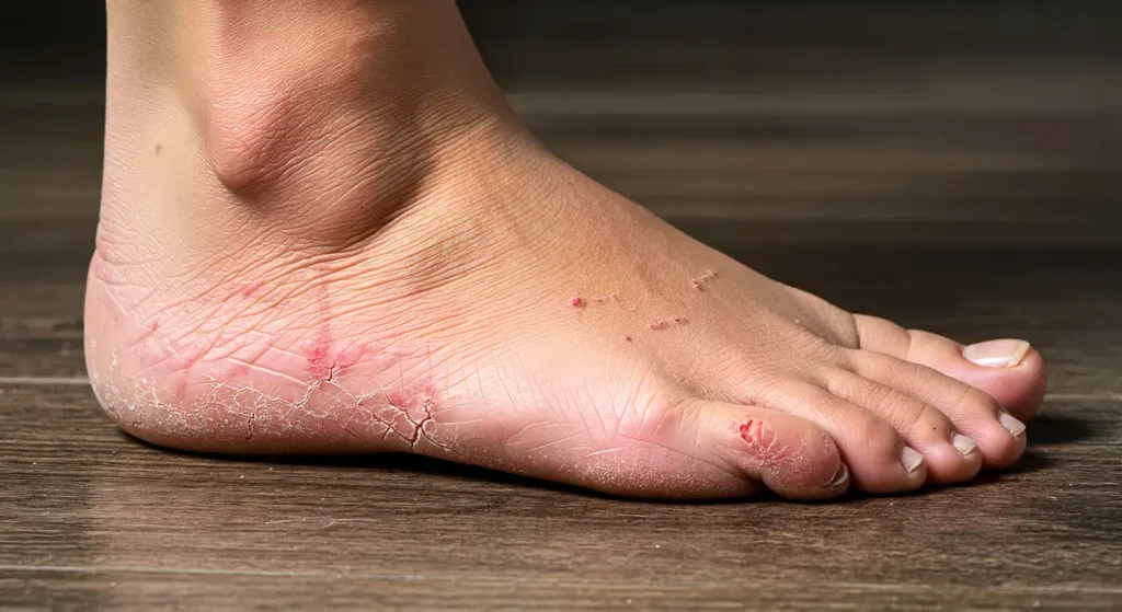 winter feet skin conditions January 2026 KC Foot